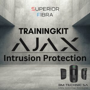 Kit de protection anti-effraction AJAX Fibra - Noir
